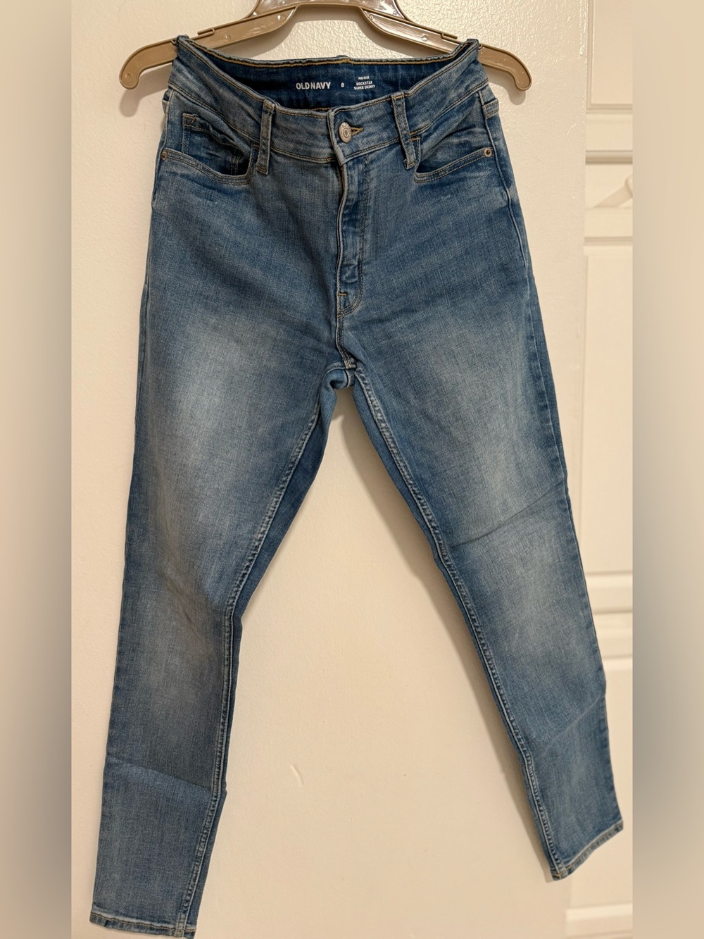 OLD NAVY - High Rise RockStar Super Skinny Jeans - Size 8